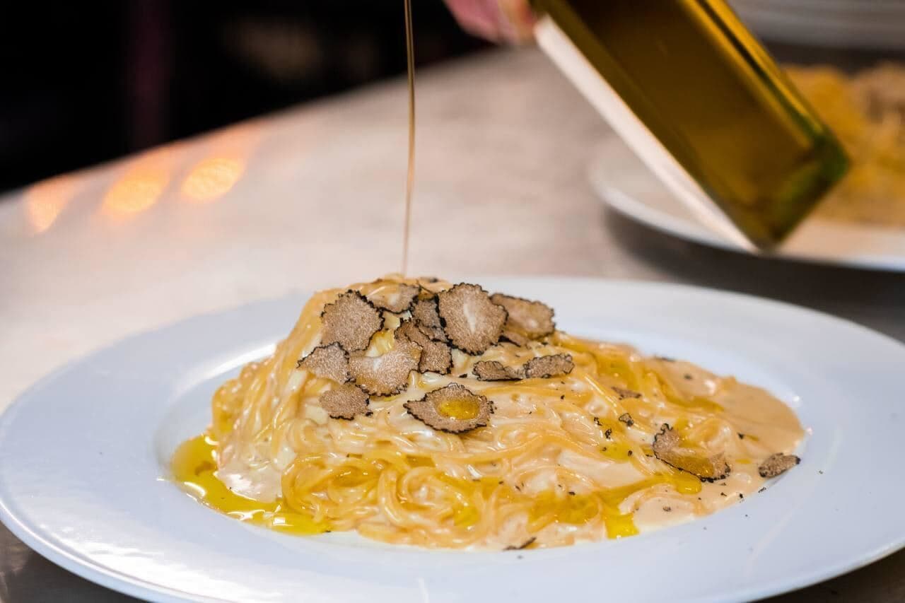 Truffle pasta hero